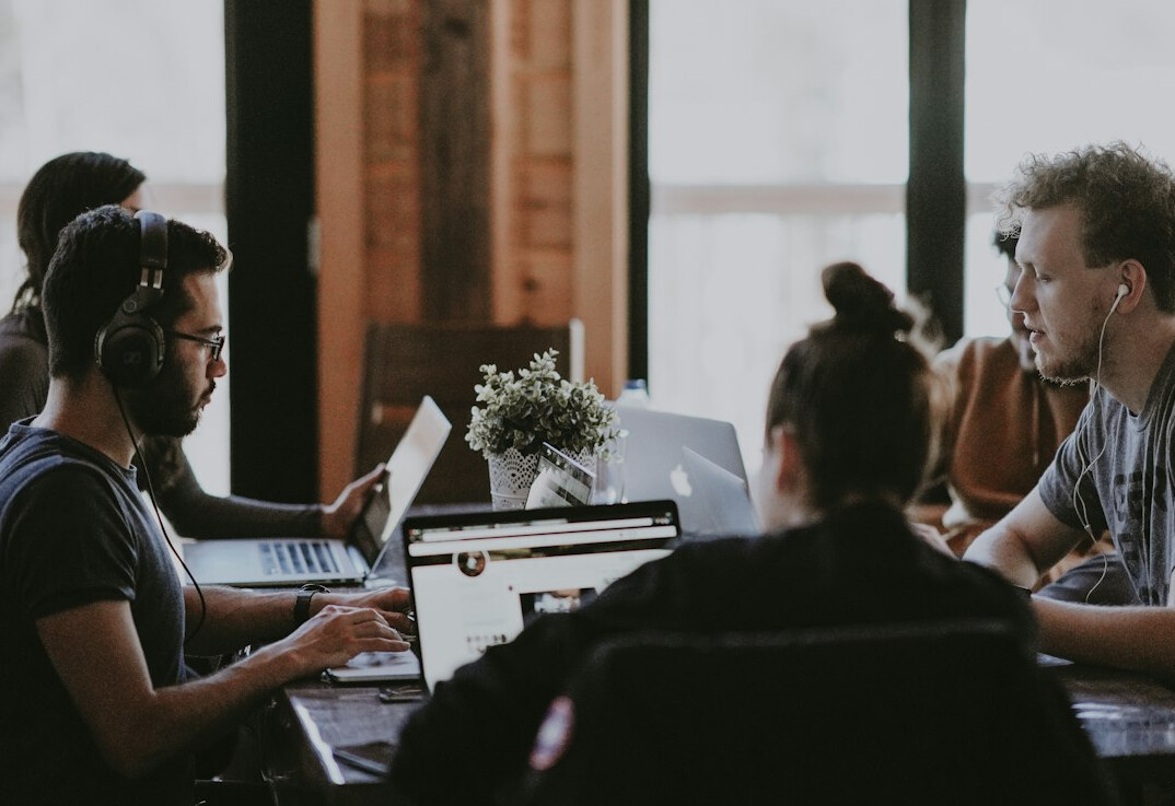 developer collaborating on insurance tech