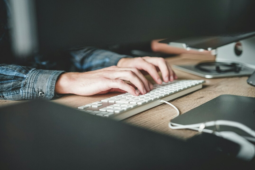 programmer working on insurance software